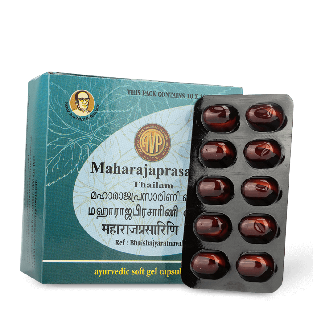Maharajaprasarini Gel Capsule 10’s Arya Vaidya Pharma