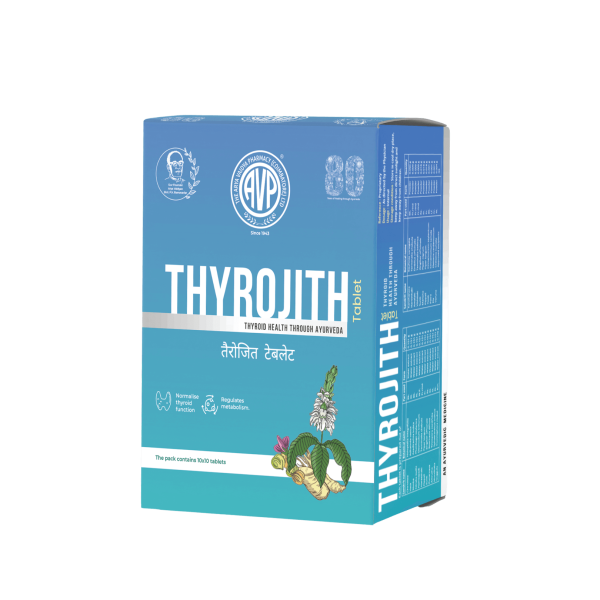 Thyrojith Tablets 10’s Arya Vaidya Pharma