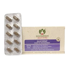 Glucomap Tablet 10's - Potent Formulation for Blood Sugar Management Maharishi Ayurveda