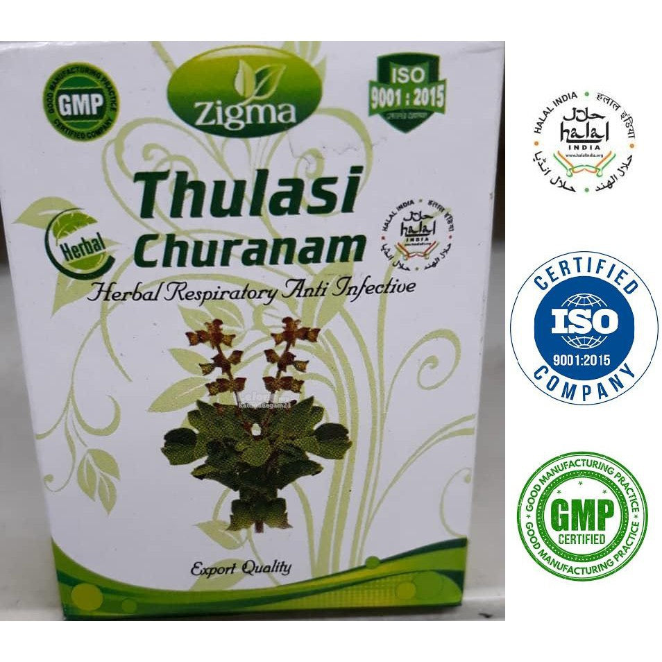 Thulasi Churnam 50gm Zigma Herbals