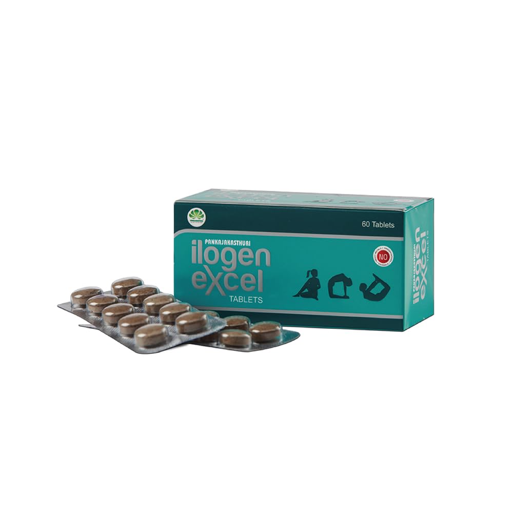 Ilogen Excel 60Tablets Pankaja Kasthuri Herbals