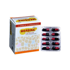 Mersina Capsules 10's J & J Dechane