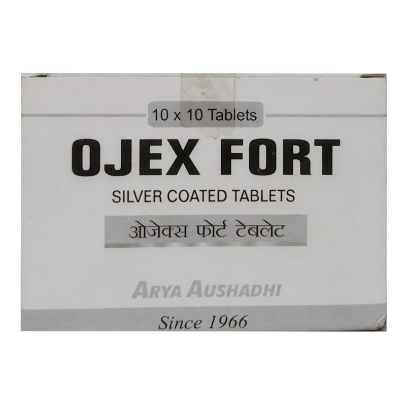 Ojex Forte Tablet (100 Tabs) Arya Aushadhi