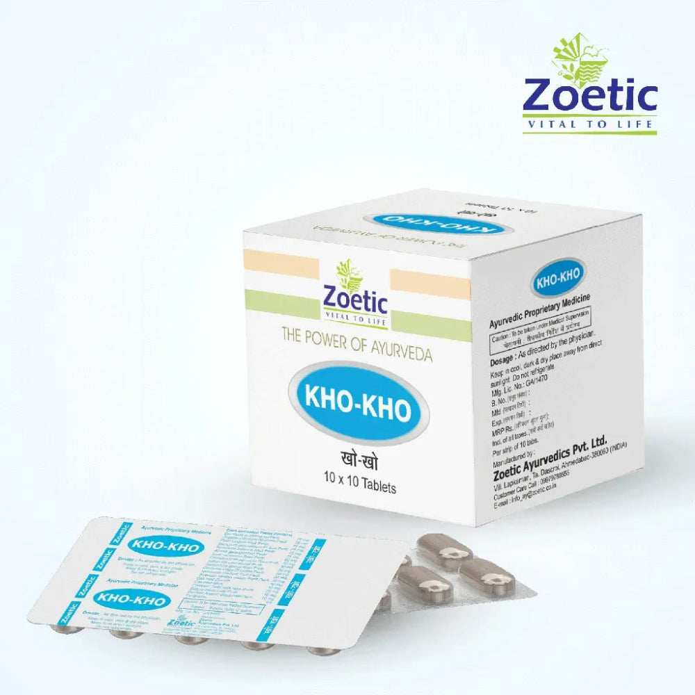 Kho Kho Tablet 10s Zoetic Ayurvedics