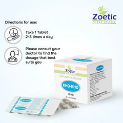 Kho Kho Tablet 10s Zoetic Ayurvedics