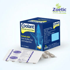 Coolant Tablet 10s - Zoetic Ayurvedics