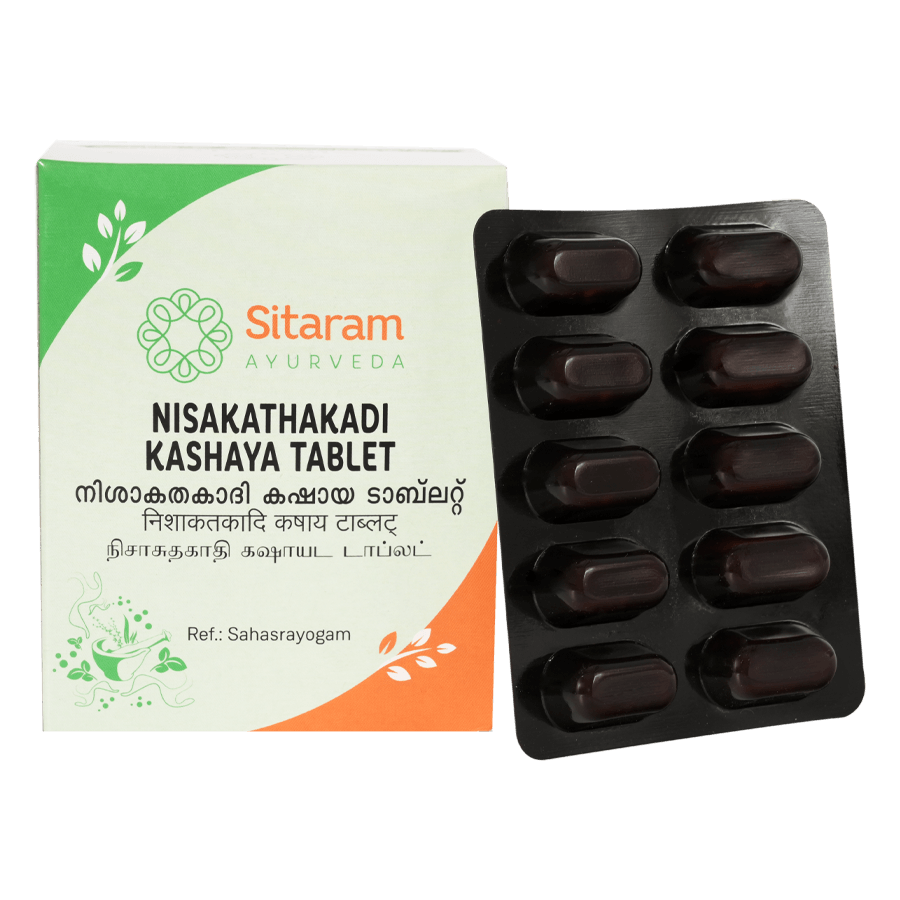 Nisakathakadi Kashayam Tablet 10s Sitaram Ayurveda