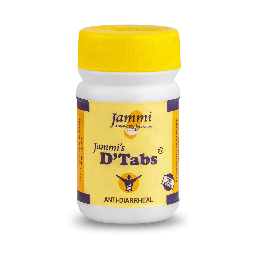 D-tabs 10's Anti-Diarrhoeal without any side-effects Jammi Pharma