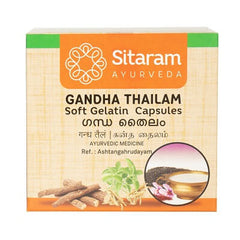 Gandha Thailam capsules 10 Caps Sitaram Ayurveda