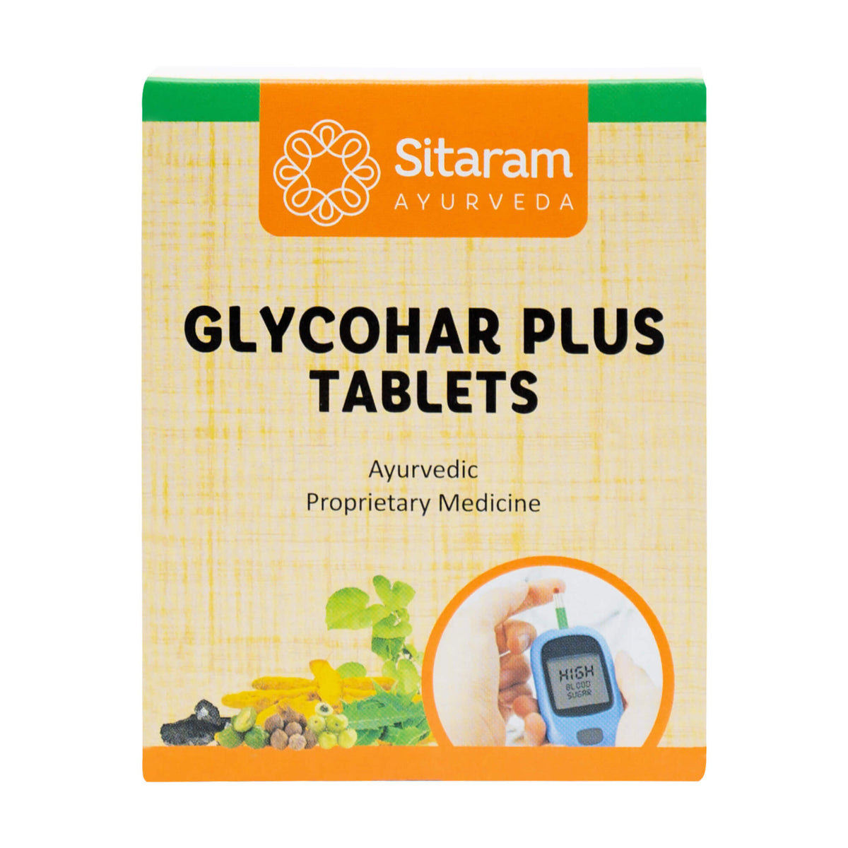 Glycohar Plus 12 Tablets Sitaram Ayurveda