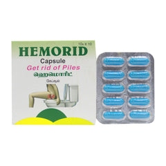 Hemorid Capsule 10Nos Satthiyas