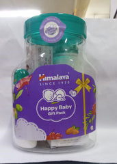 Babycare Gift Jar (Soap, Shampoo , Rash Cream and Powder), White, 4 Count (Pack of 1) Himalaya