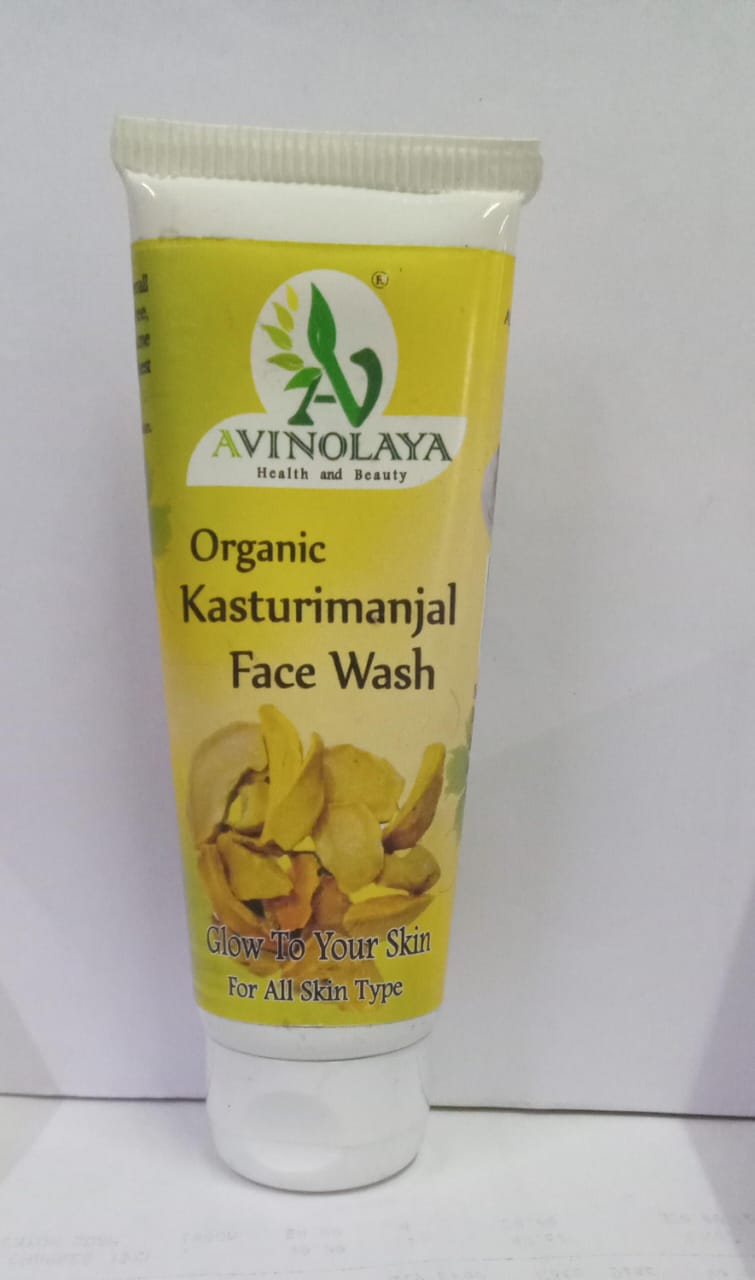 Kasturimanjal Face Wash 85gm Sai Vinolaya Herbals