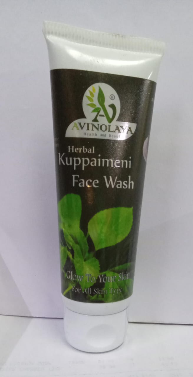 Kuppaimeni Face Wash 85gm Sai Vinolaya Herbals