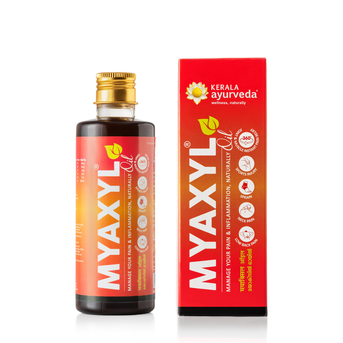 Myaxyl Oil 60ml Kerala Ayurveda