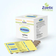 Zoetic Neurogrex capsules and packaging on a white background