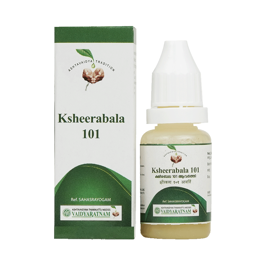 Ksheerabala 101 Aavarthi 10ml Vaidyaratnam