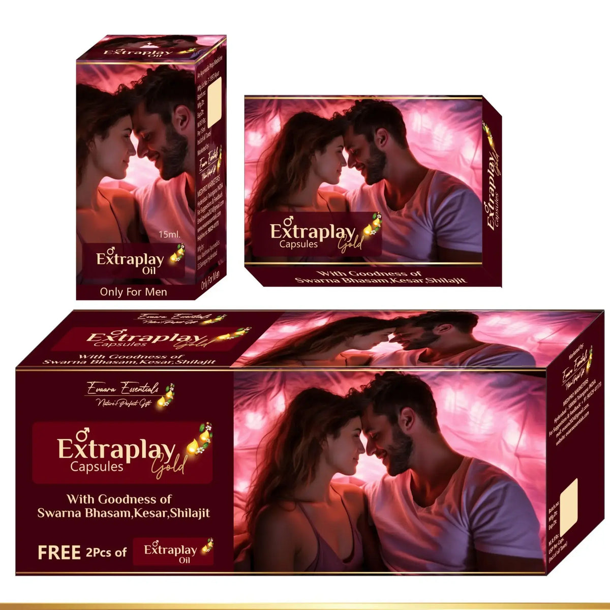 Extra Play Gold Capsules 10s Medipro