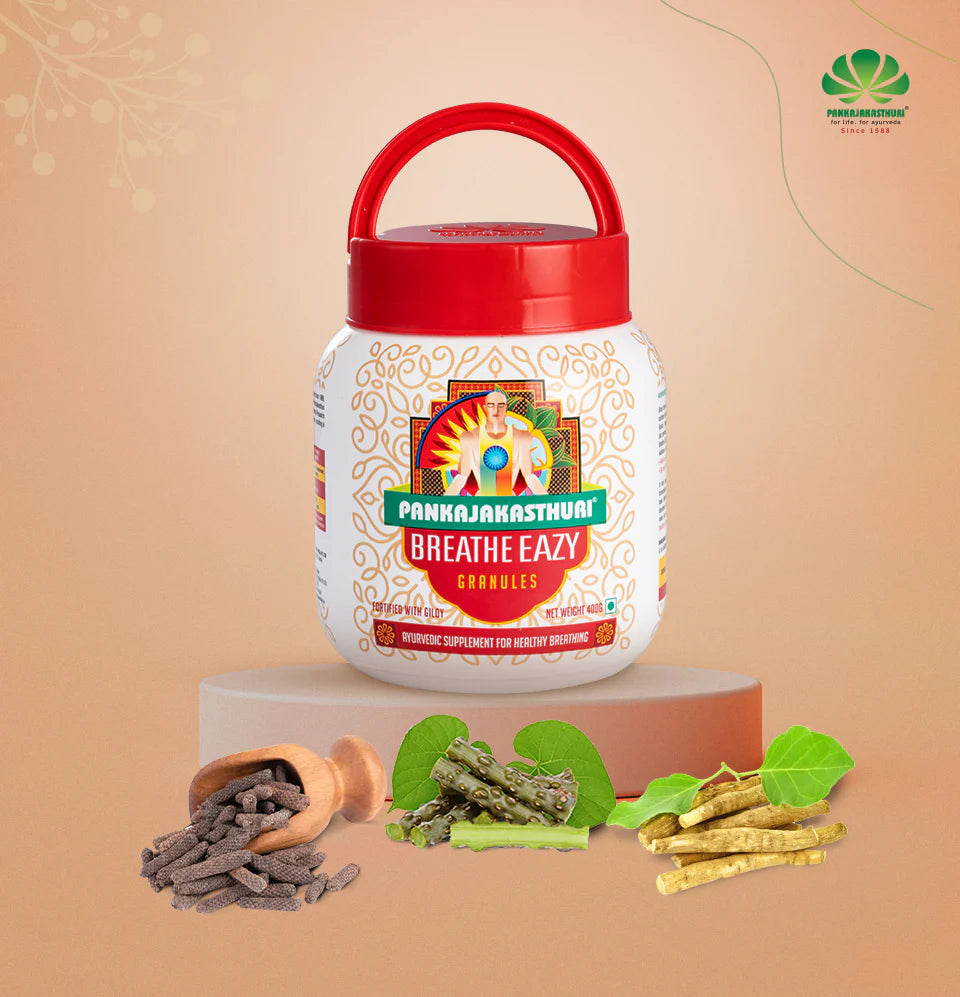 Breathe Eazy Granules Pankaja Kasthuri Herbals
