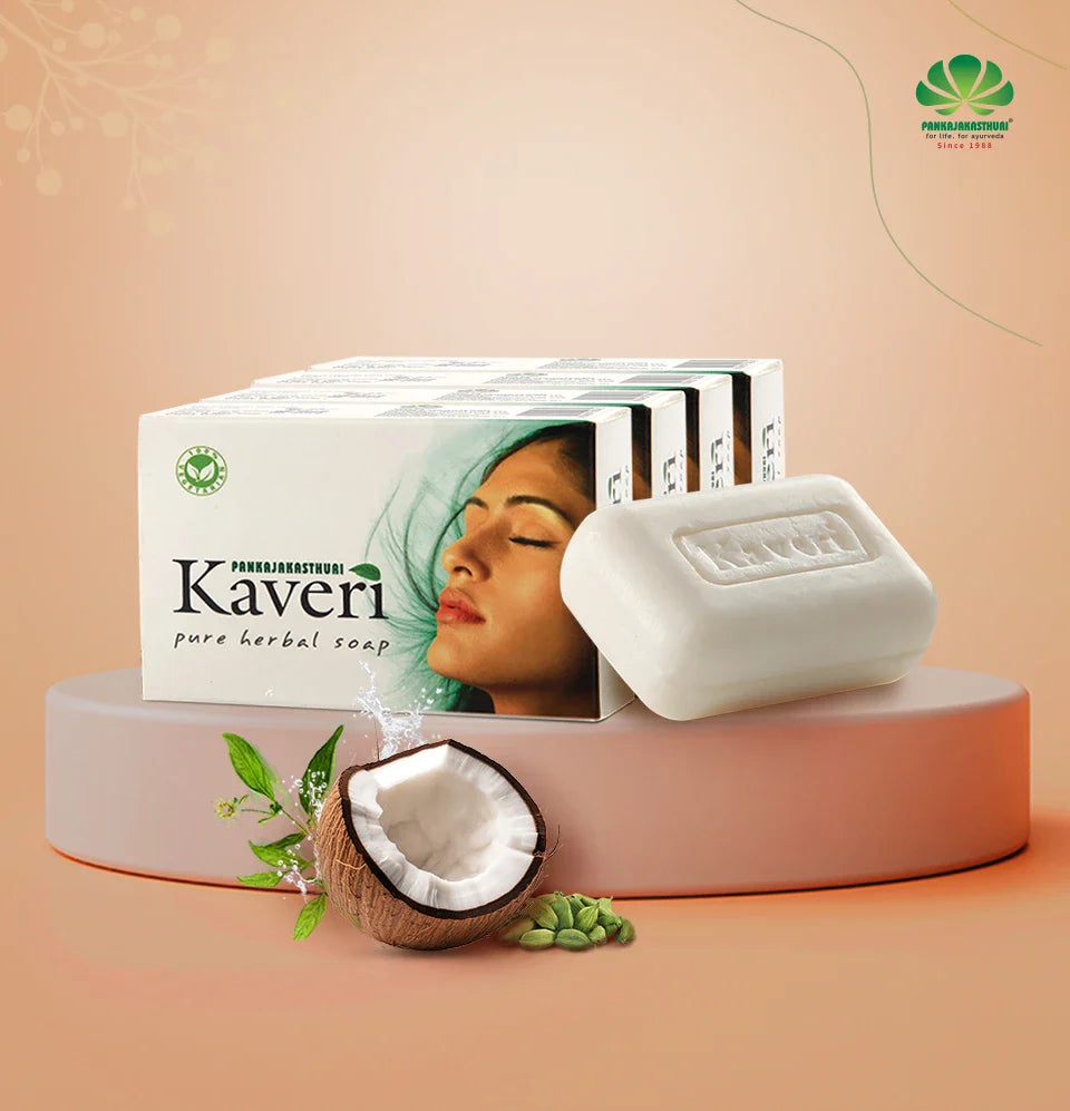 Kaveri Herbal Soap 90g Pankajakasthuri