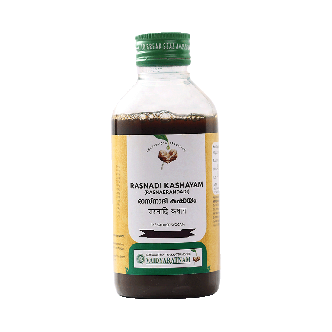 Rasnadi Kashayam 200ml Vaidyaratnam