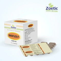Zoetic Rhuflex-F product packaging on a white background