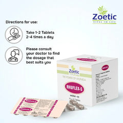 Rhuflex-S Tablet 10s Zoetic Ayurvedics