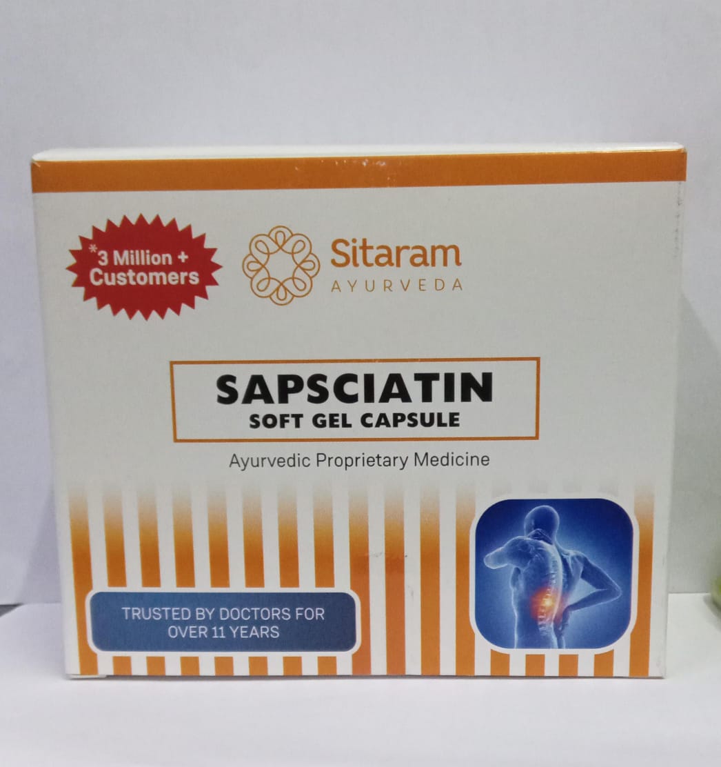 Sap Sciatin SG Capsule 10 Nos Sitaram Ayurveda