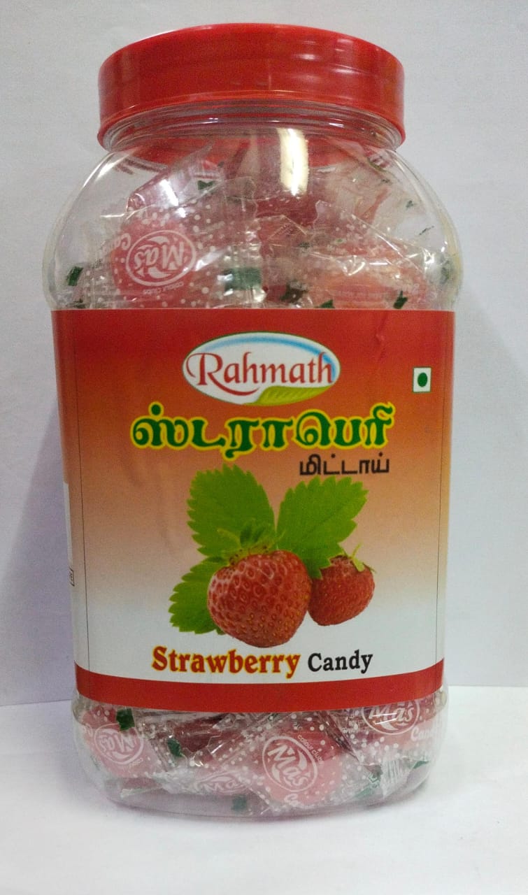 Straberry Mas Candy 200 Nos Rahmath Candy