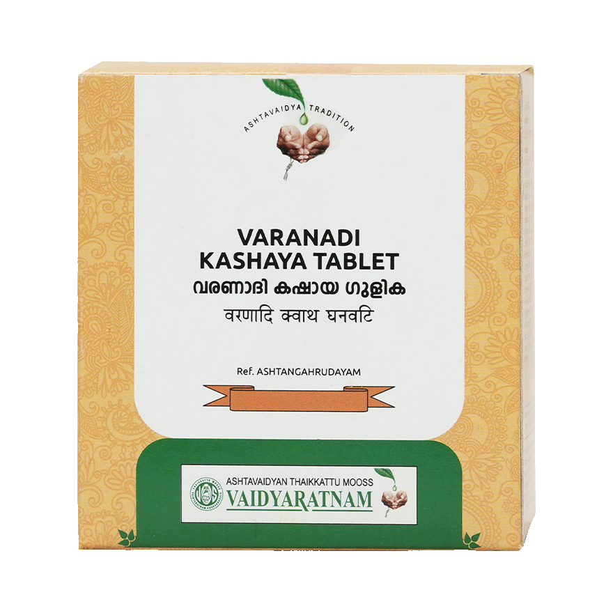 Varanadi Kashaya Gulika Tablet (10Tabs) – Vaidyaratnam