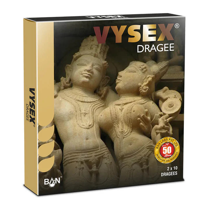 Vysex Silver Coated Dragee 10s - Ban Labs