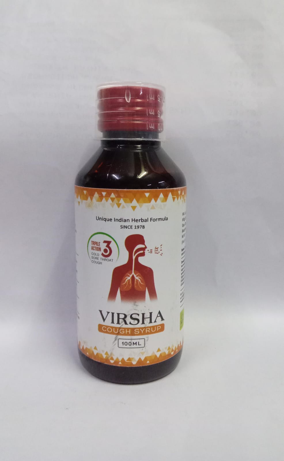 Virsha Cough Syrup 100ml Illban