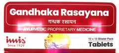 Gandhaka Rasayana Tab 10s Imis