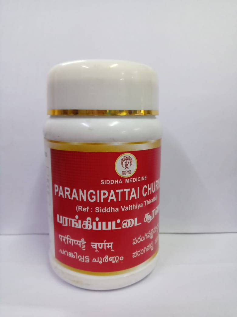 Parangipattai Churnam, Siddha Medicine, 100 gm Impcops
