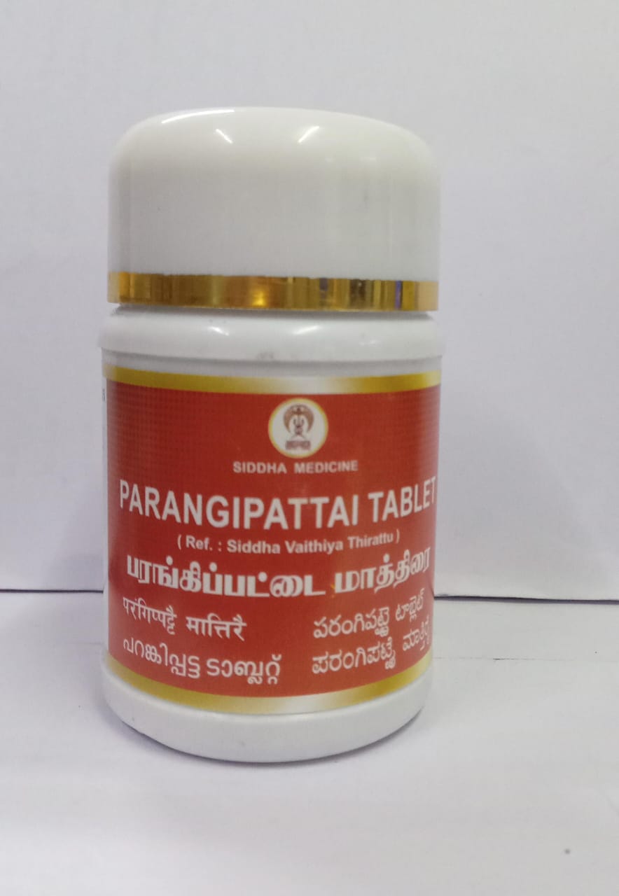 Parangipattai Churnam Tablet, Siddha, 100 Nos Impcops
