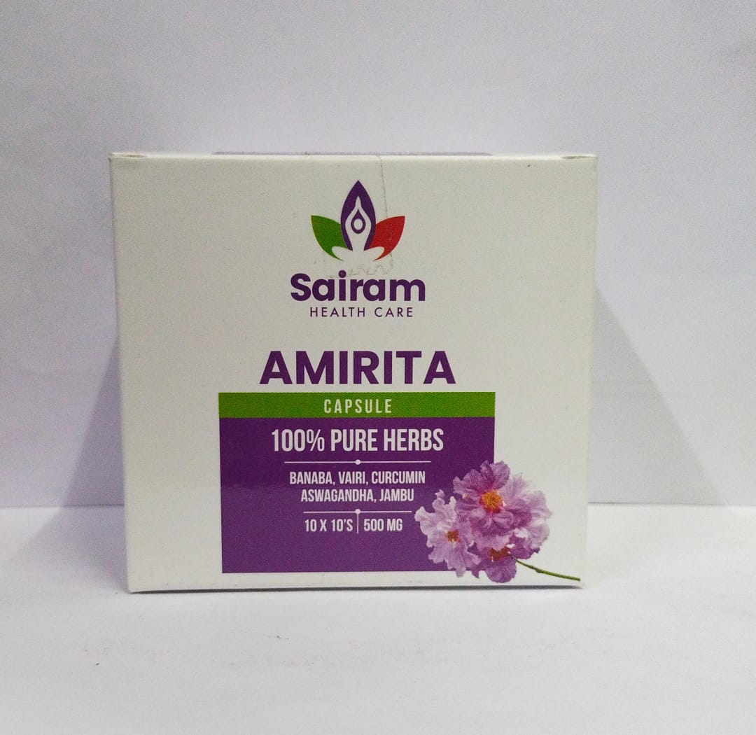 Amirita Capsules 10 Caps Sairam Healthcare