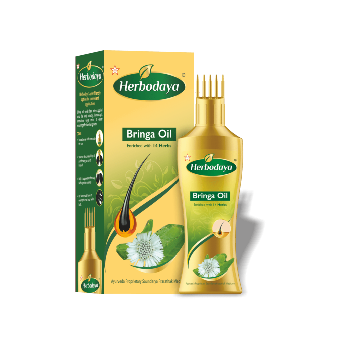 Bringa Hair Oil - Enriched with 14 Herbs 100ml SKM