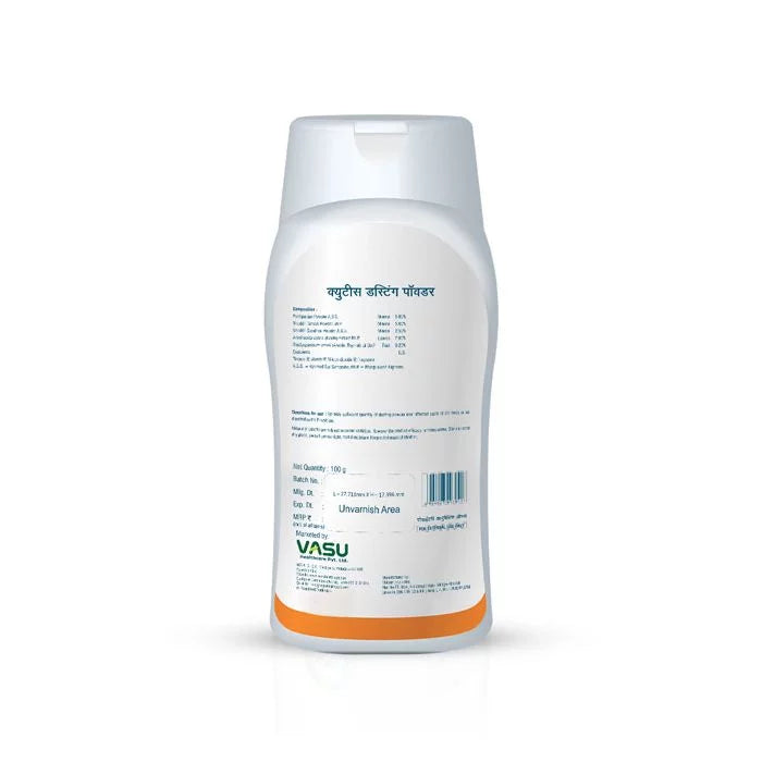 Cutis Dusting Powder - 100g Vasu Healthcare
