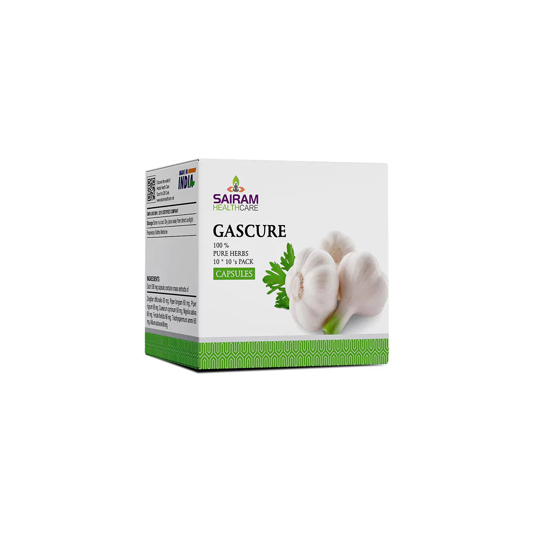 Gascure Capsules 10s Sairam Healthcare