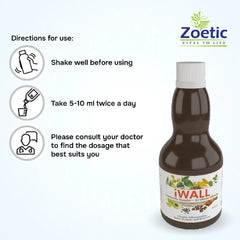 iWall Syrup 210ml Zoetic Ayurvedics
