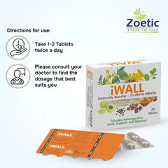 iWall Tablet 10s Zoetic Ayurvedics