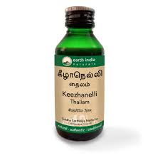 Keezhanelli Thailam 100 ml Earth India Naturals