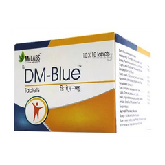 DM Blue Tablet 10s Milab