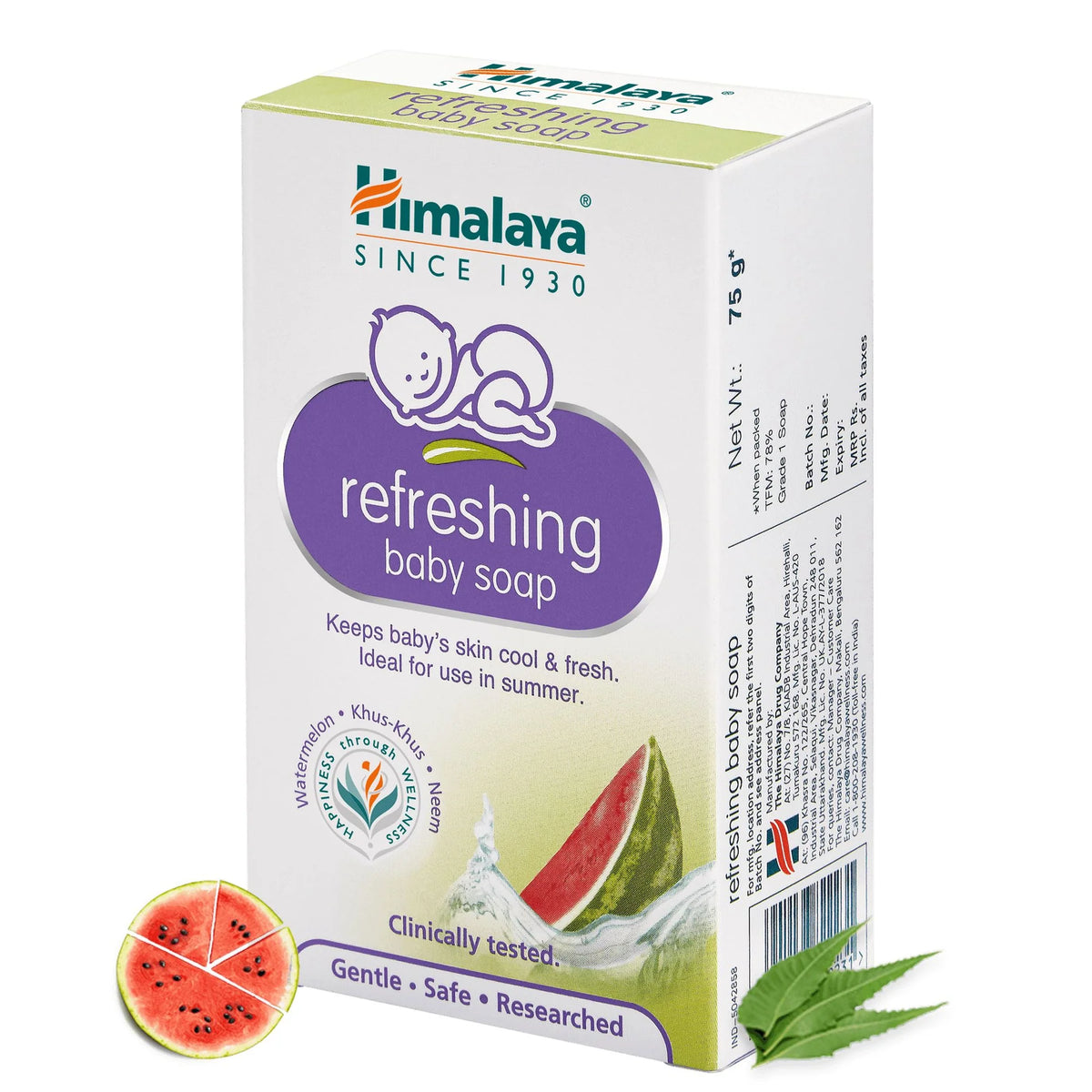 Refreshing Baby Soap 75g Himalaya
