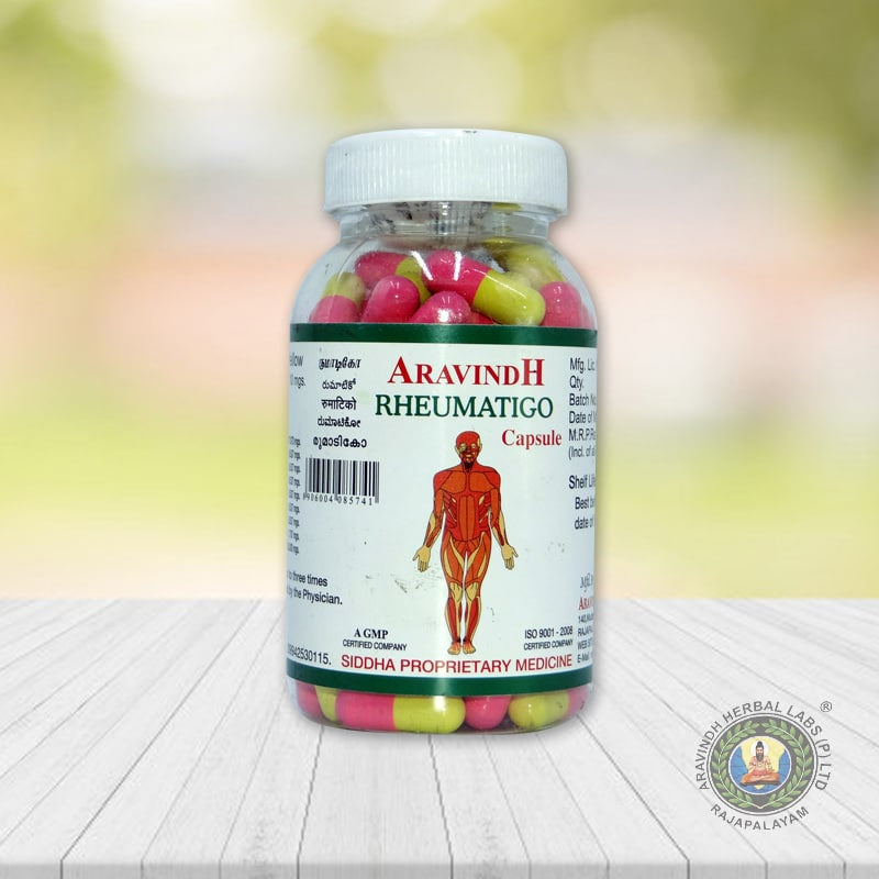 Rheumatigo Capsule 100Nos Aravindh Herbal Labs