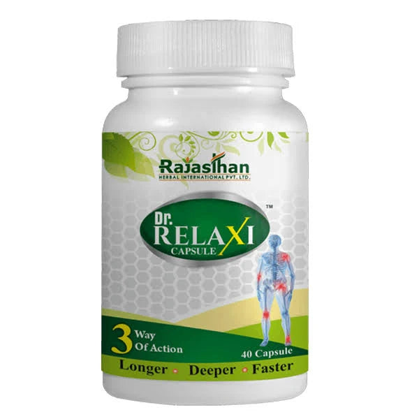 Dr. Relaxi Herbal Capsules 40s Rajasthan Aushadhalaya