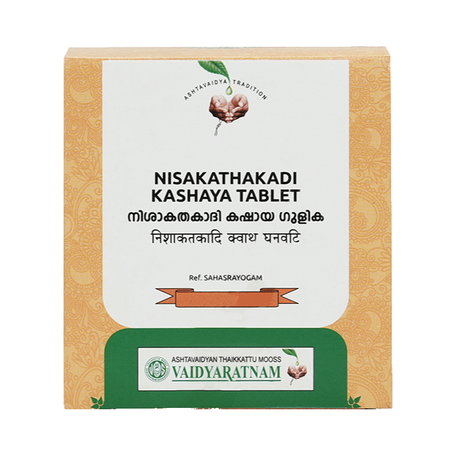 Nisakathakadi Kashaya Gulika Tablet (10Tabs) – Vaidyaratnam